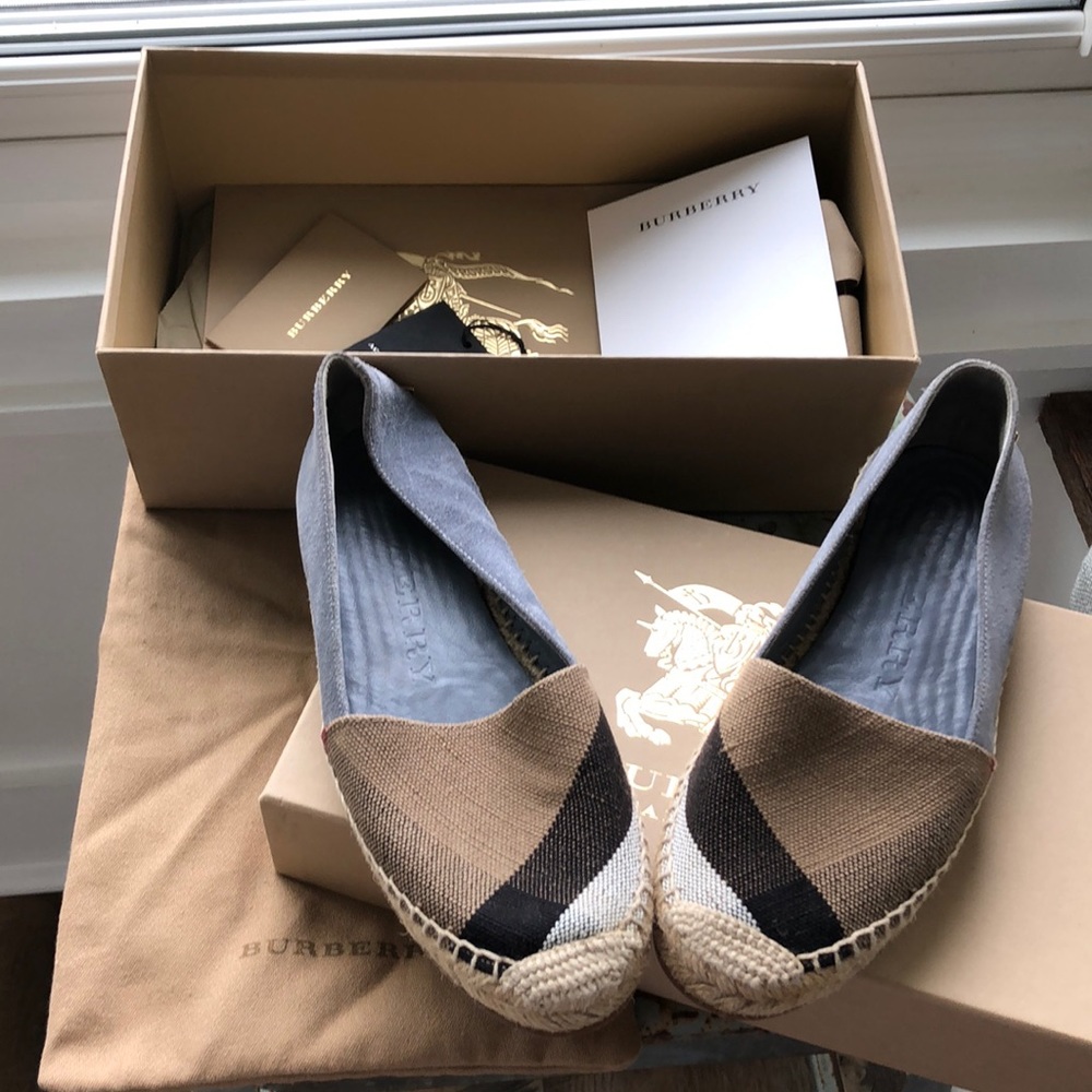 Authentic Burberry Espadrille